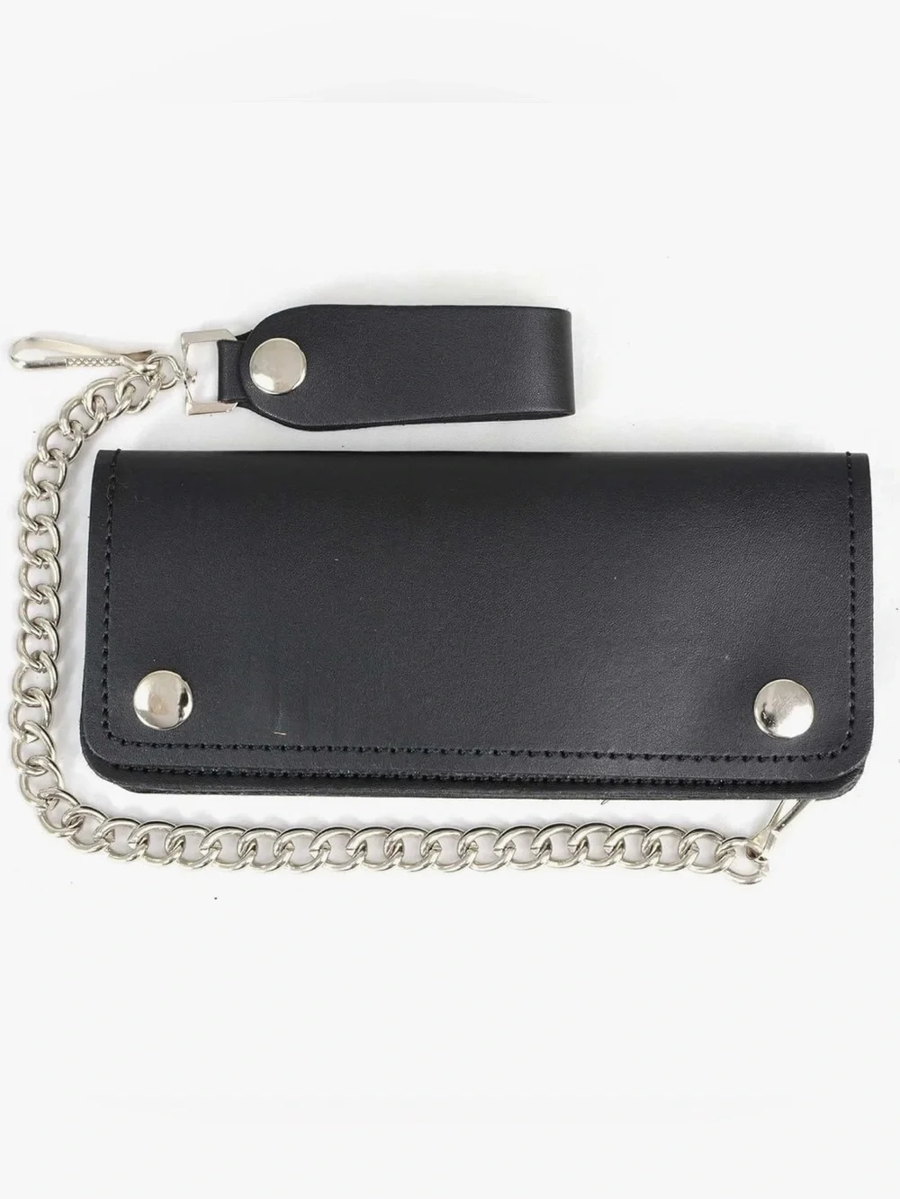 Milwaukee Leather Bi-Fold Wallet With Chain #50